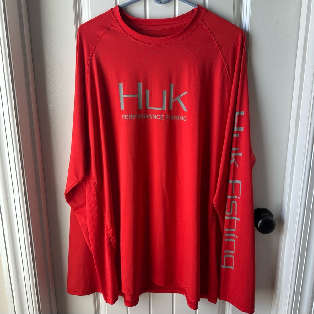 Huk Red Fishing Shirt XXL!!